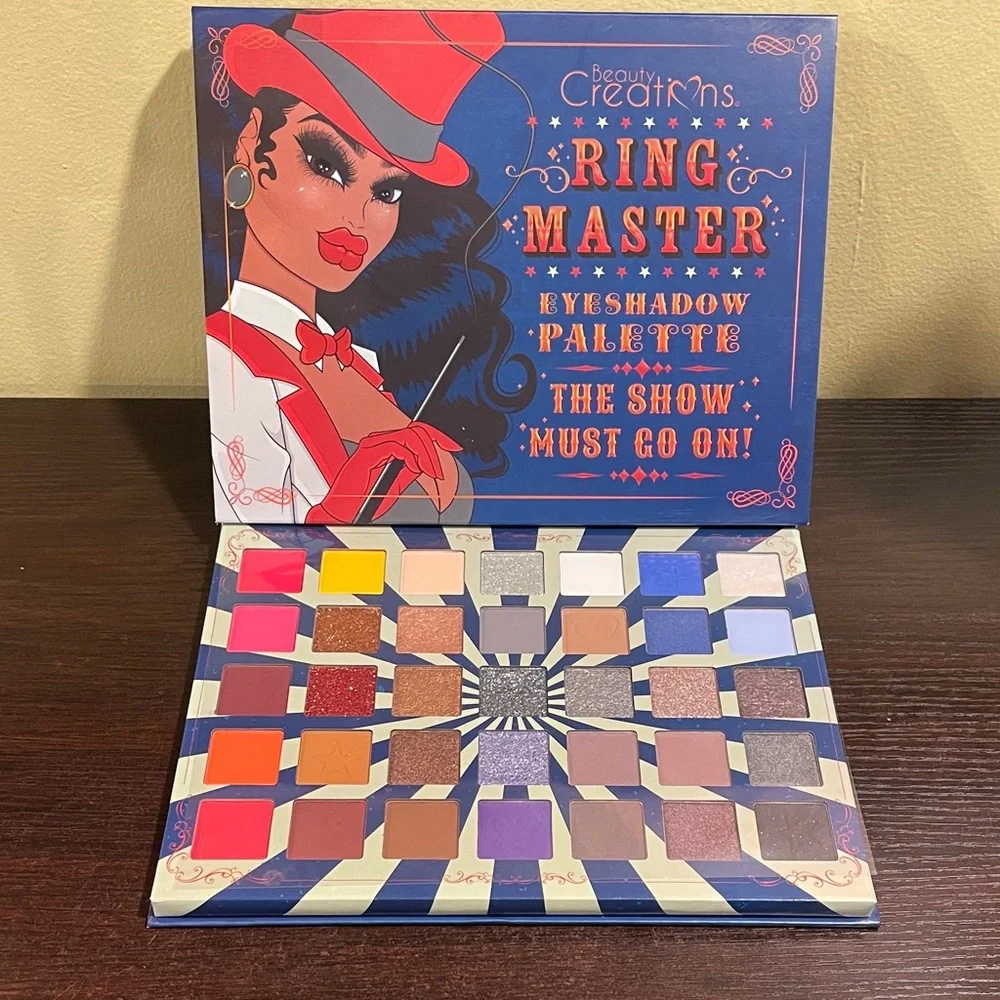 Beauty Creations Ring Master Eyeshadow Palette - Bold and Colorful